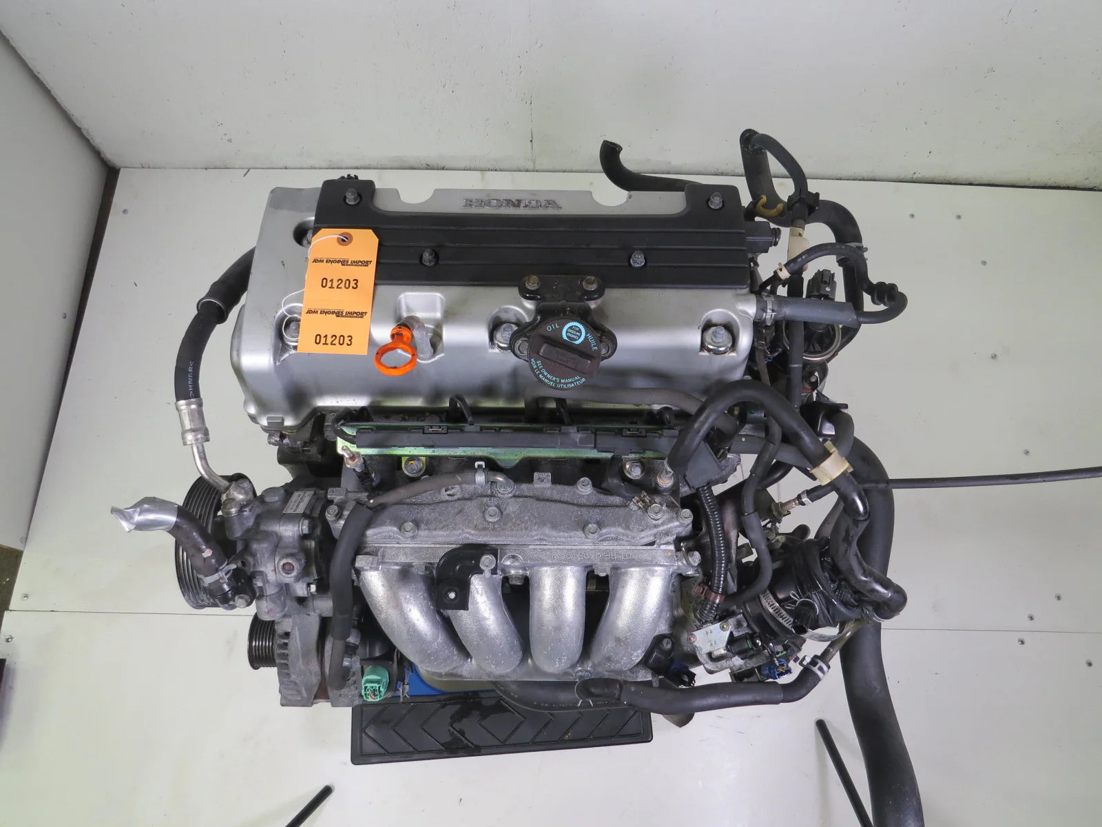 HONDA ACCORD 2.4L 4-CYLINDER VTEC ENGINE REPLACEMENT K24A4 JDM K24A 2003-2004-2005-2006-2007