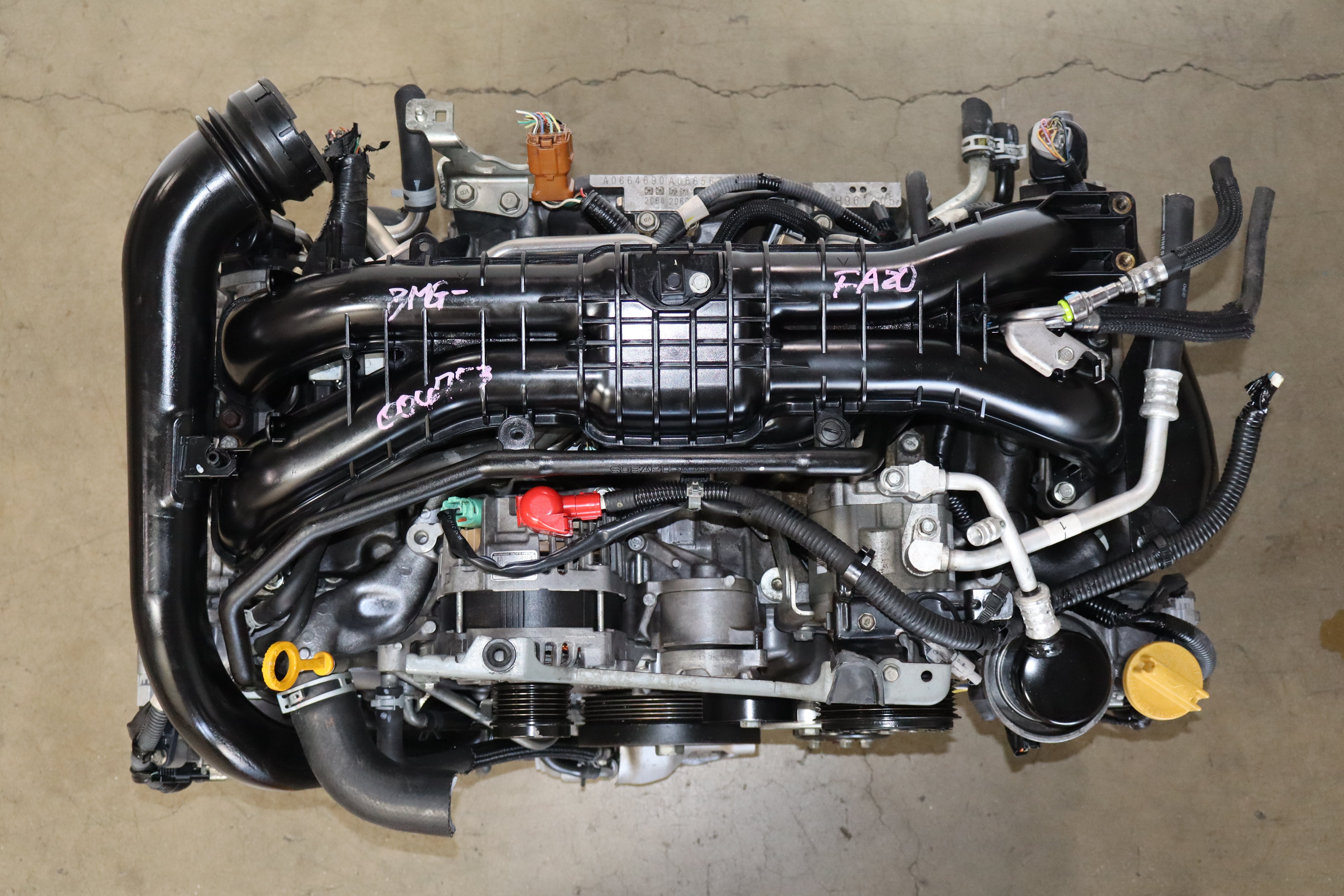 2015 2021 SUBARU WRX 2.0L TURBO ENGINE, JDM FA20 TURBO MOTOR